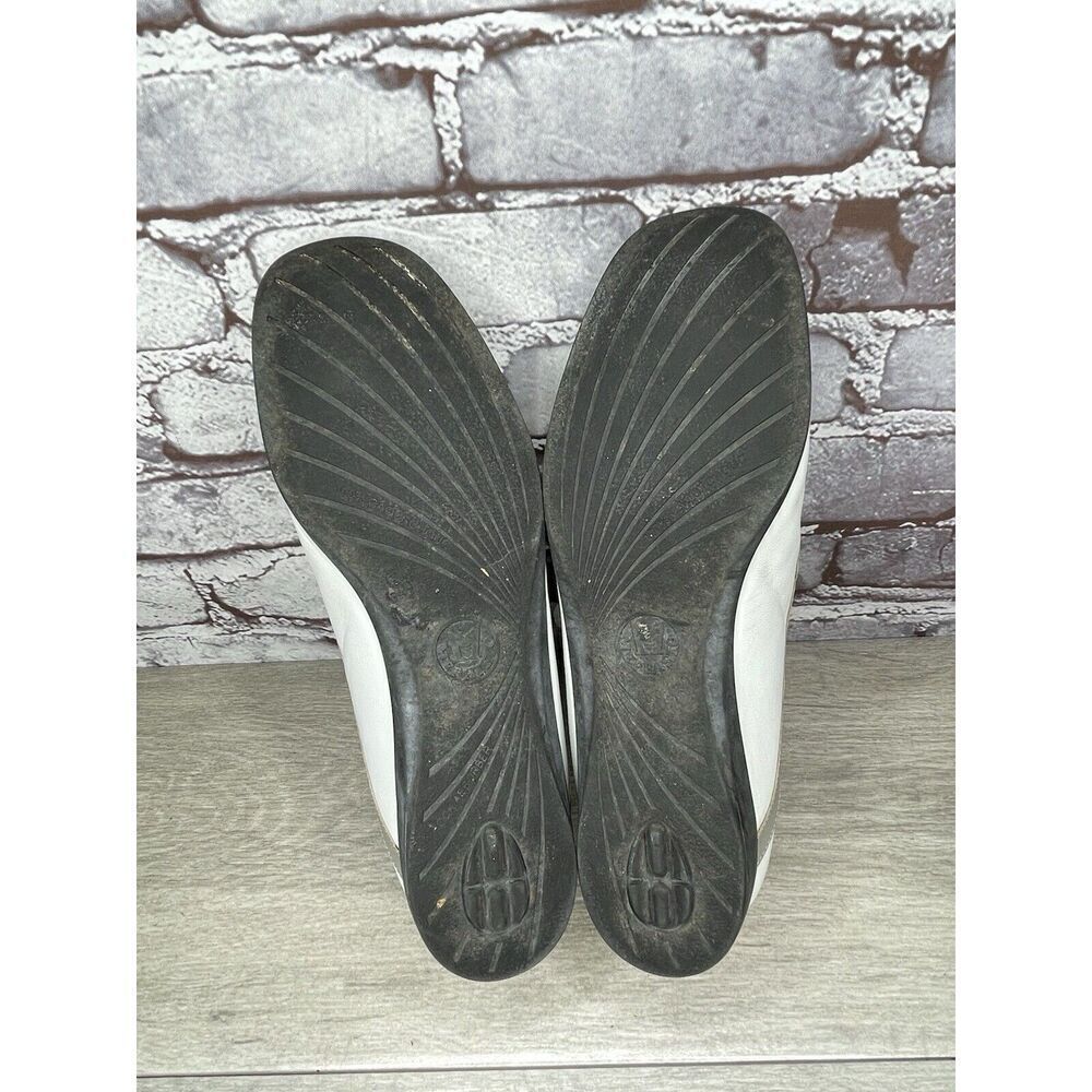 Mephisto Cool Air White Leather Strap Driving Loafers Shoes Women Sz 10M US/41EU - Picture 14 of 16